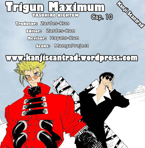 Trigun Maximum  Kanji Scantrad